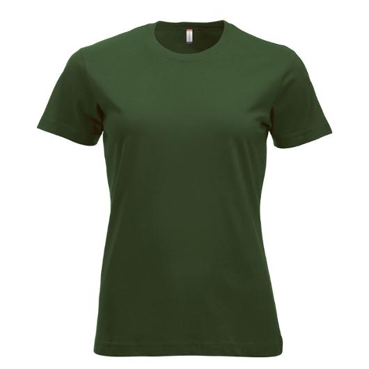 T-shirt CLIQUE 029361 dam b.grön XL