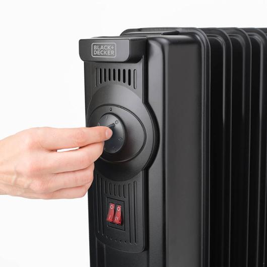 Oljelement BLACK&DECKER 2300W svart