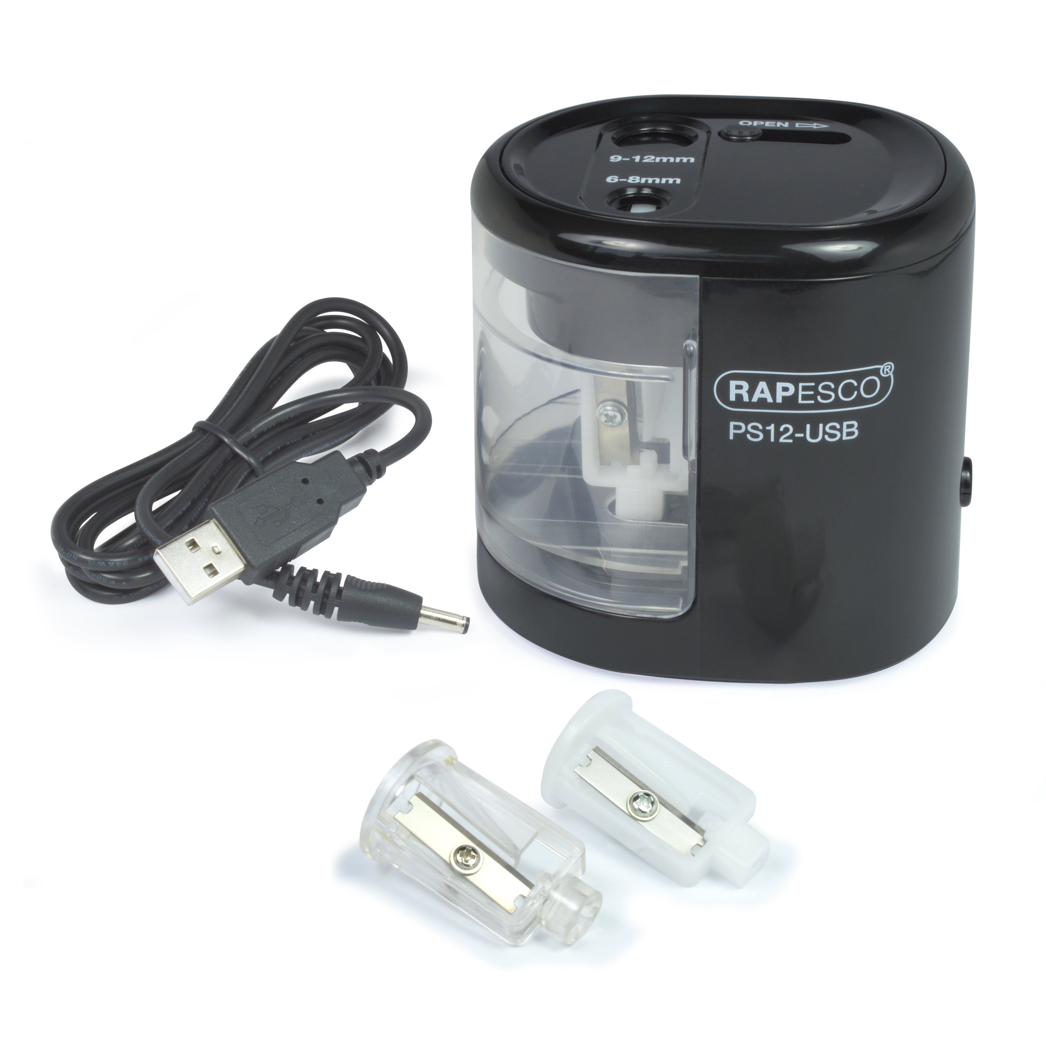 Pennvässare Rapesco USB-laddning/batteri