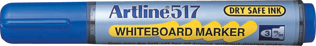 WB-penna Artline 517 rund blå