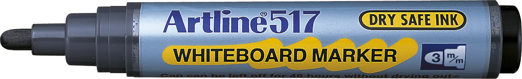Whiteboard-penna Artline 517 rund svart