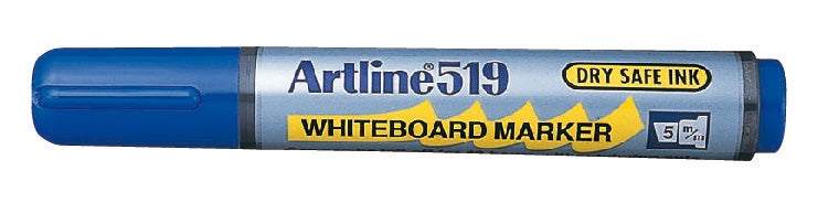 Whiteboard-penna Artline 519 sned blå