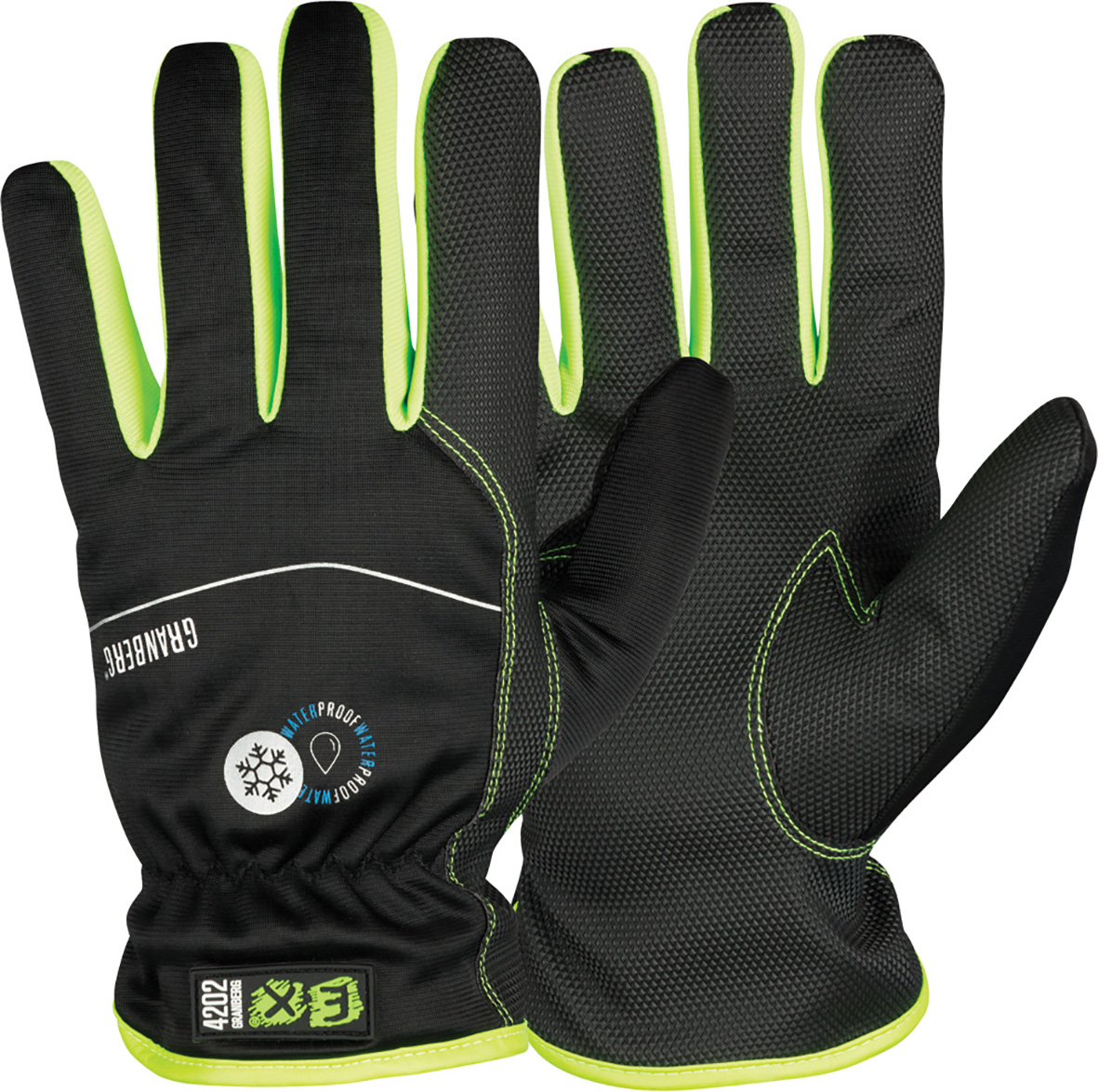 Montagehandskar varm. Touch.10