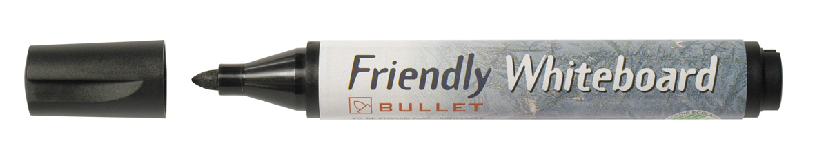 Whiteboardpenna Friendly konisk svart