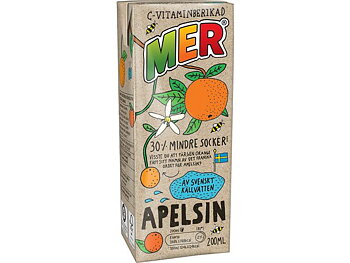 Fruktdryck MER Apelsin 20cl