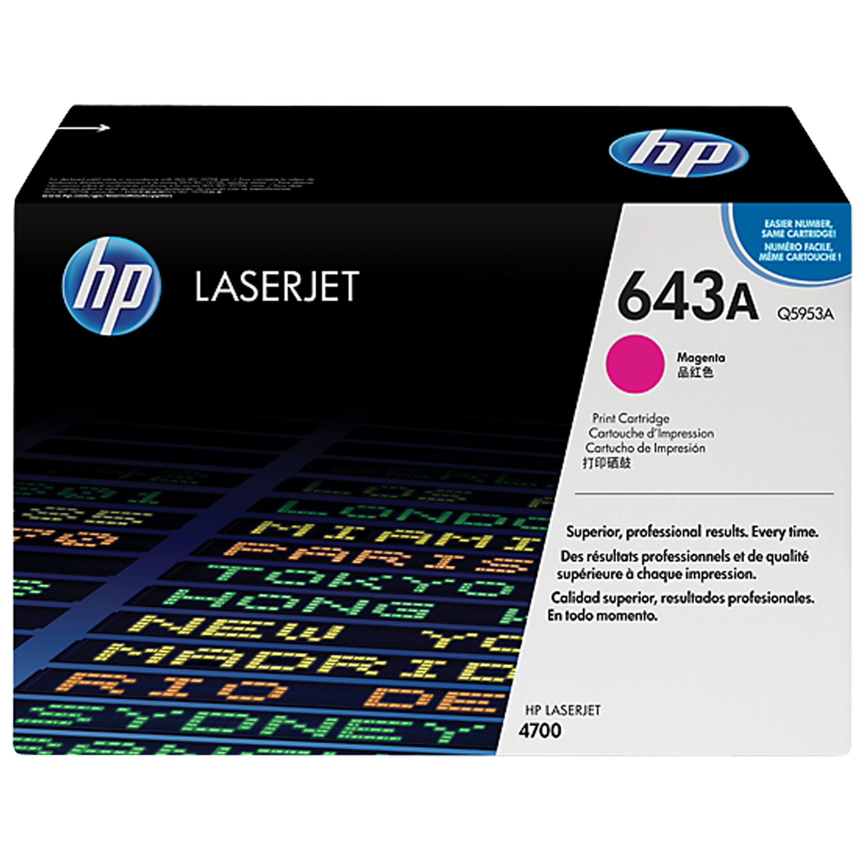 Toner HP 643A 10k magenta