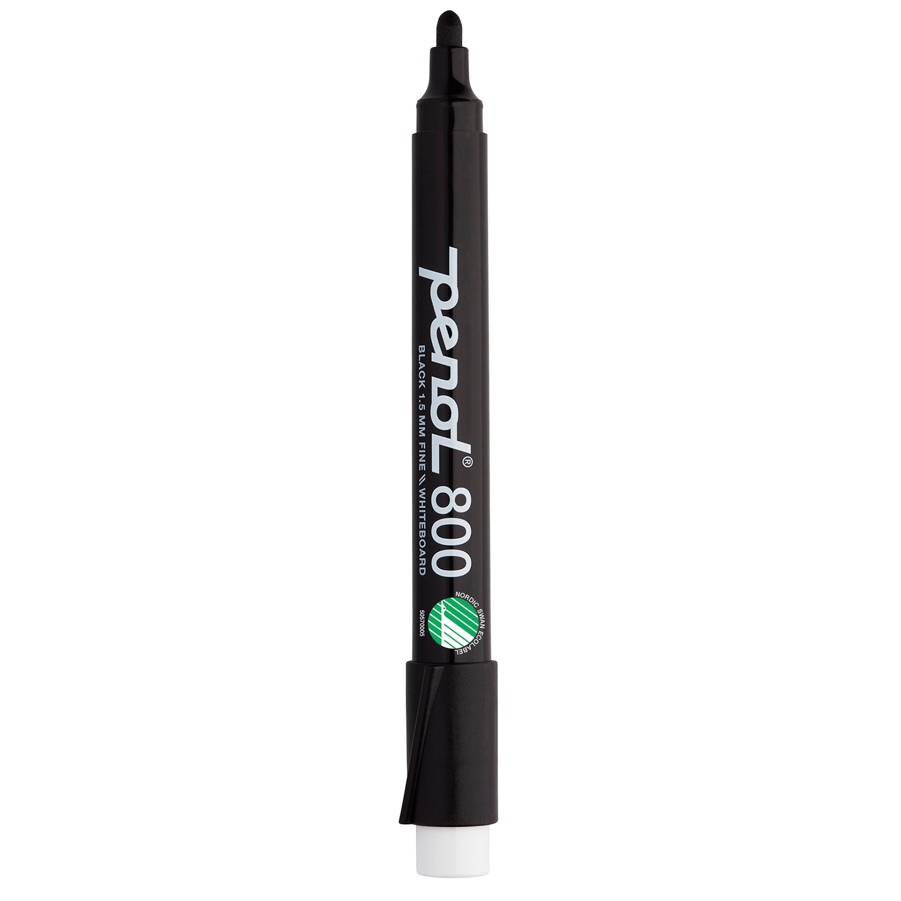 Whiteboard-penna Penol 800 rund svart