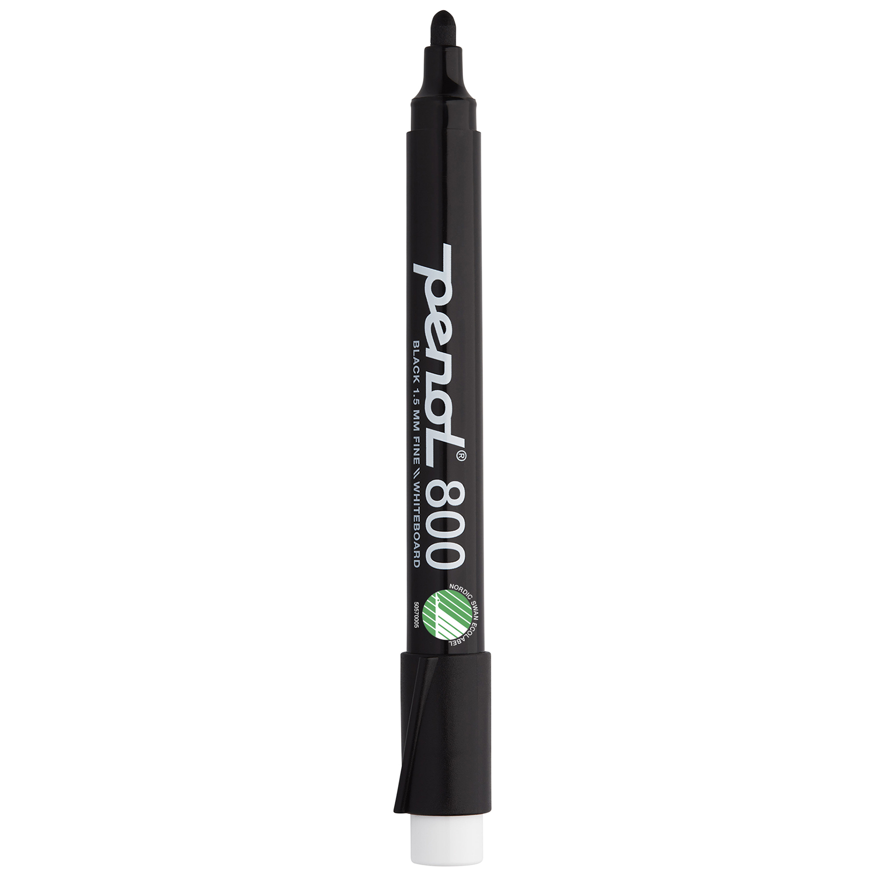 Whiteboard-penna Penol 800 rund svart