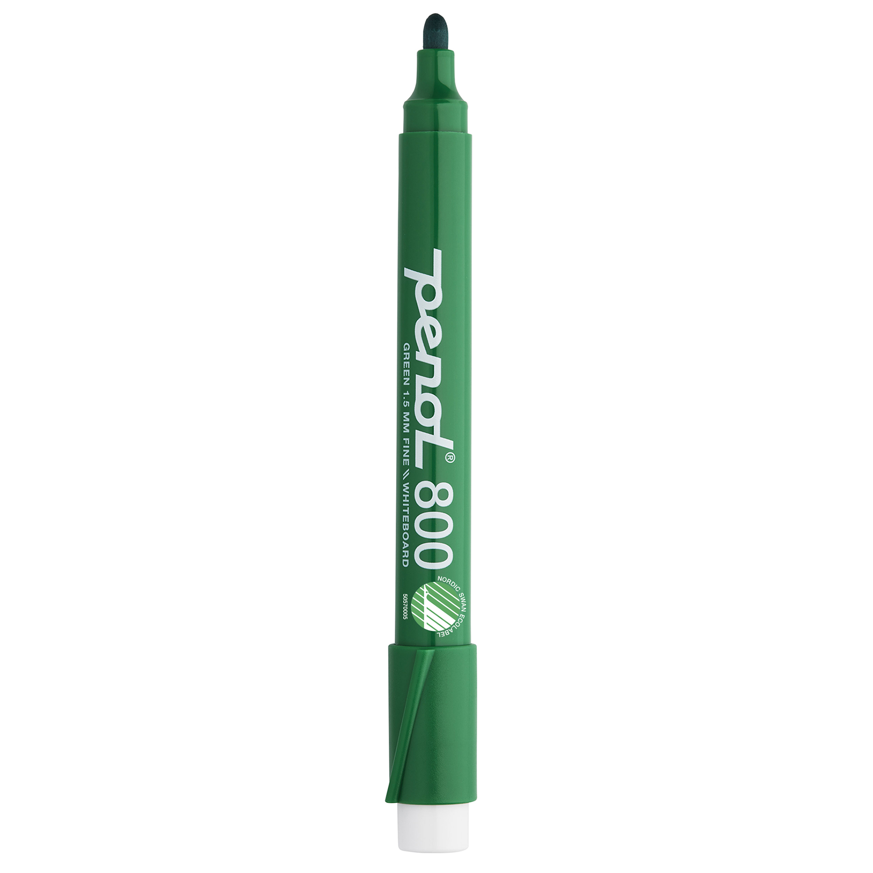 Whiteboard-penna Penol 800 rund grön