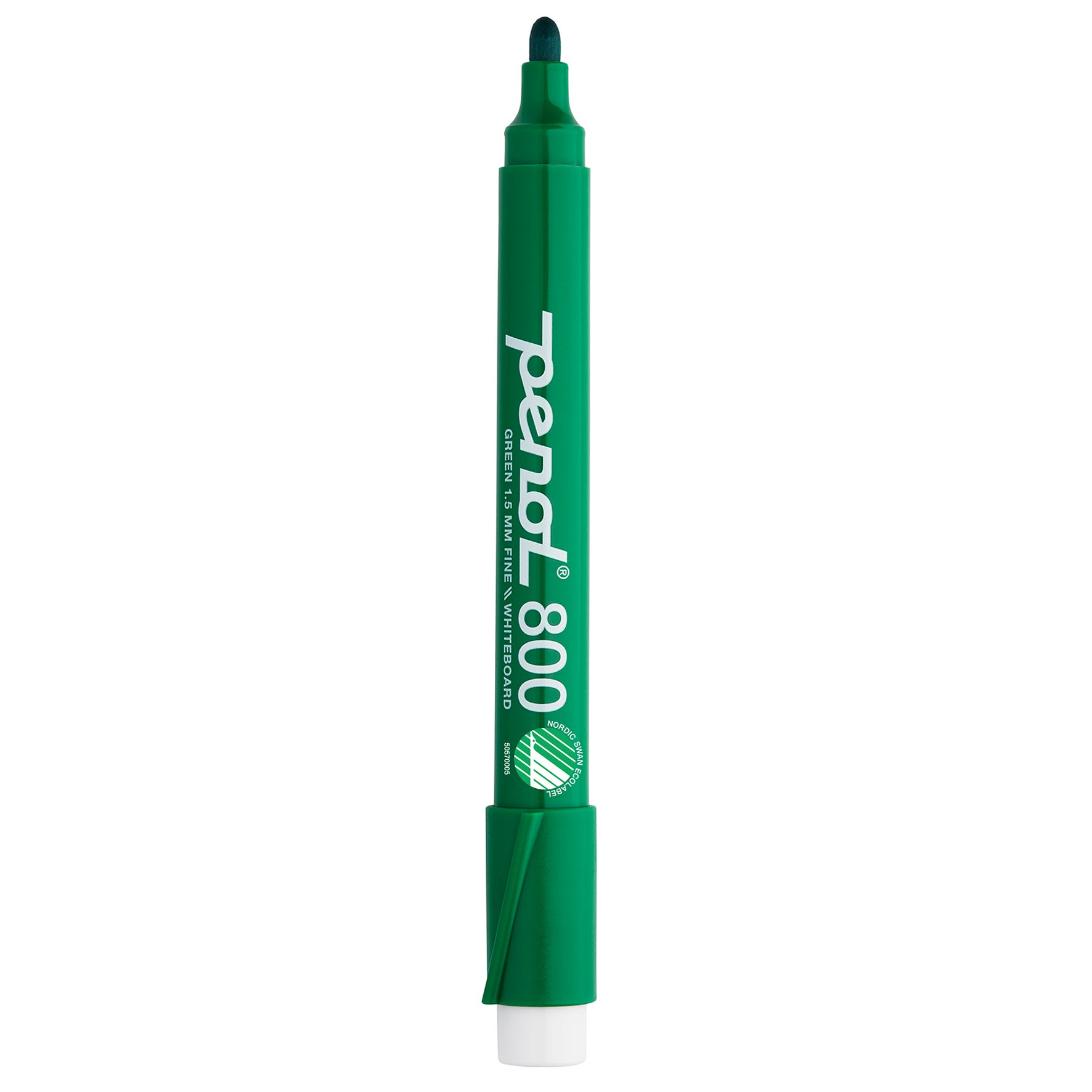 Whiteboard-penna Penol 800 rund grön