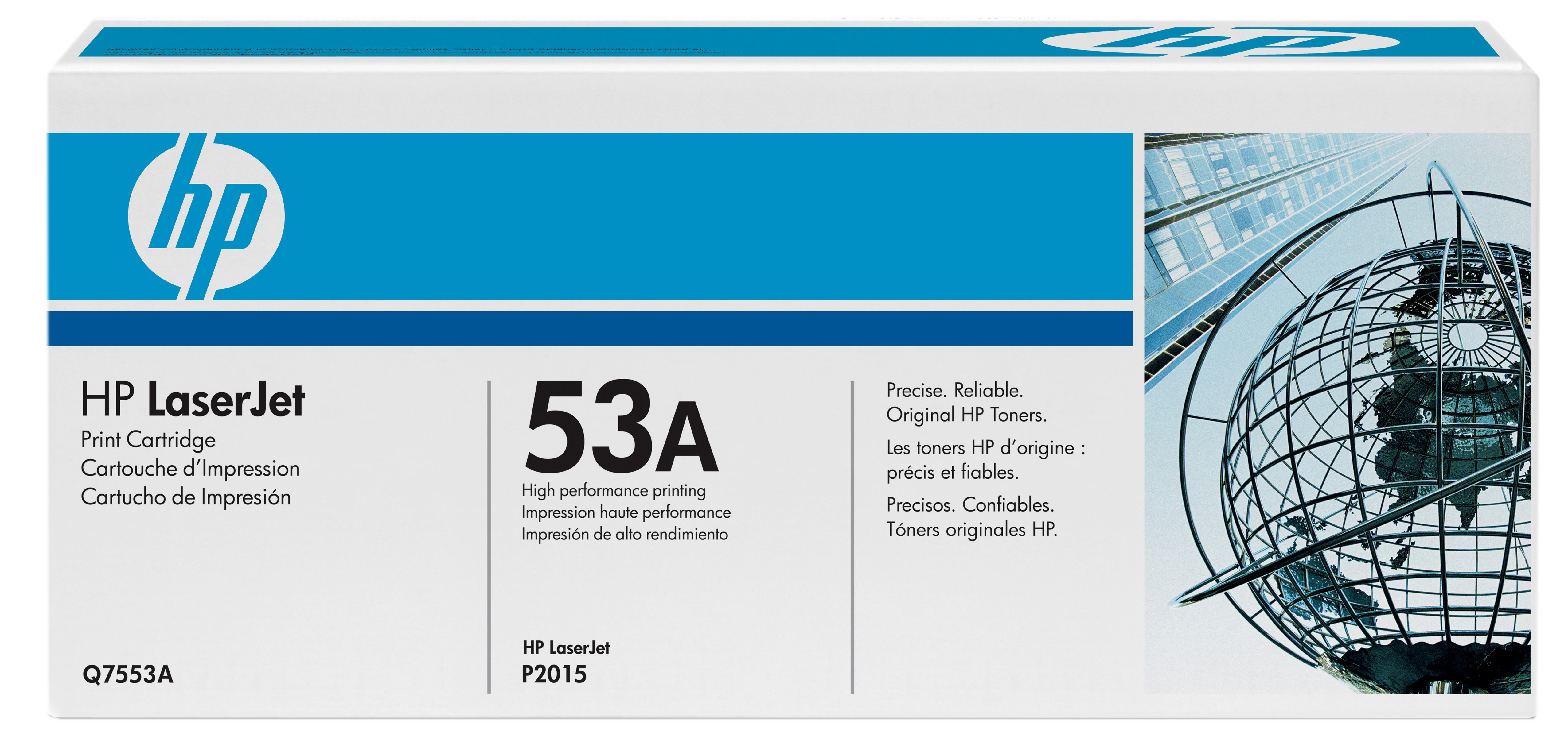 Toner HP 53A Q7553A 3k Svart