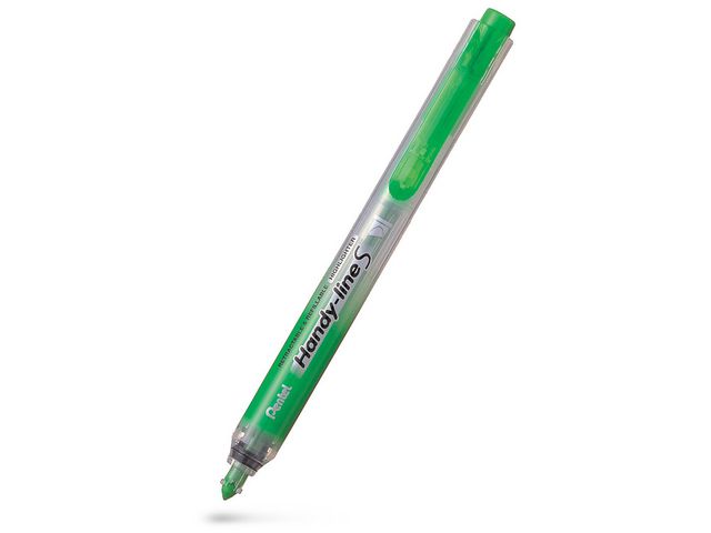 Överstrykningspenna PENTEL Clicker grön