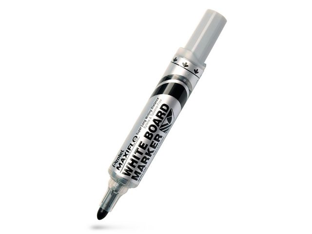 Whiteboardpenna PENTEL Maxiflo 2mm svart