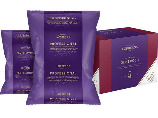 Kaffe LÖFBERGS Prof. Generoso HB 1kg