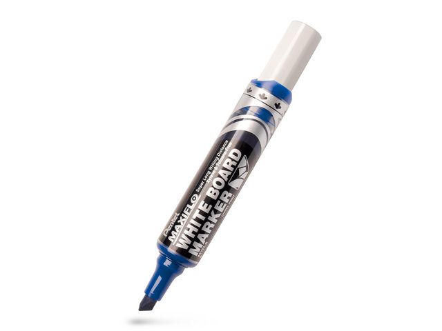 Whiteboardpenna PENTEL Maxiflo sned blå
