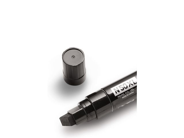 Märkpenna perm. PENTEL N50XL sned röd
