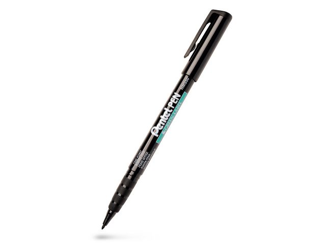 Märkpenna perm. PENTEL fine svart