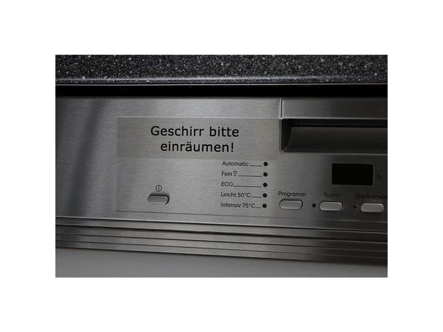 Märkband TZe151 24mm sva/klar