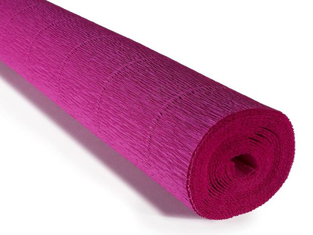 Kräppapper kraftigt 180gr Magenta
