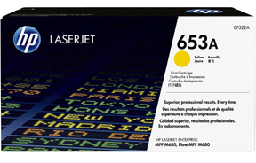 Toner HP 653A CF322A 16,5k Gul