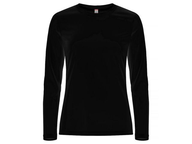 T-shirt funktion LÄ 029041 dam svart S