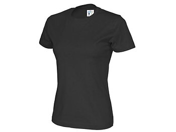 T-shirt COTTOVER dam GOTS svart L