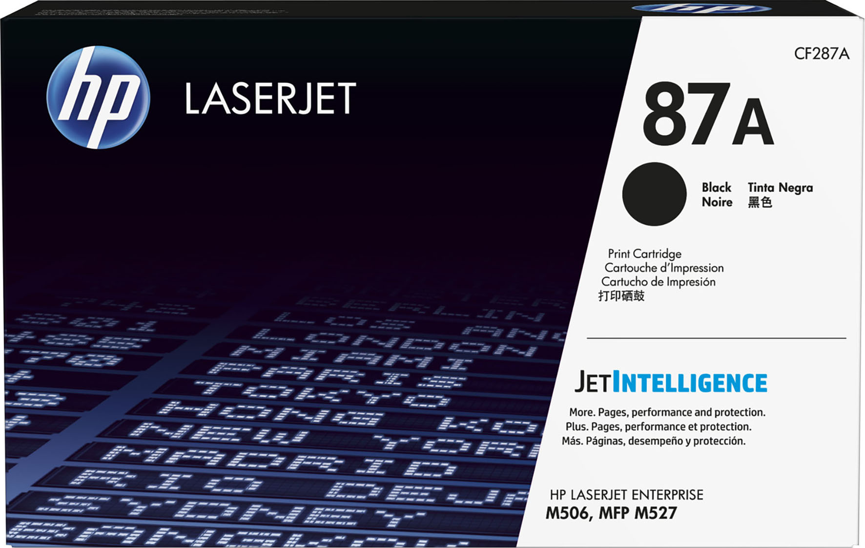 Toner HP CF287A 9k svart