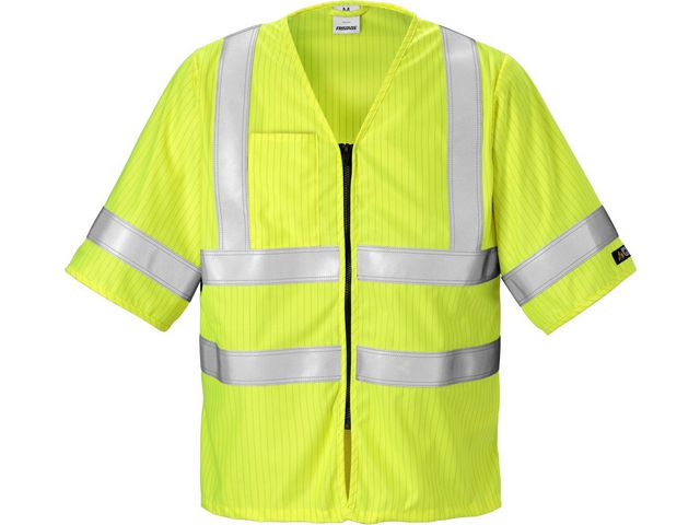 Flamskyddad Väst 5023 Kl3 Gul 2XS/XS