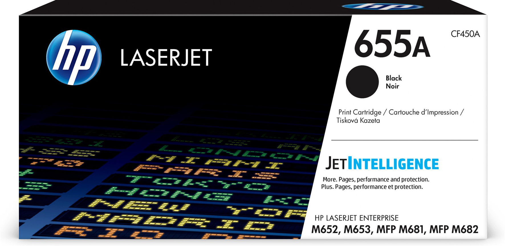 Toner HP 655A CF450A 12,5k sv