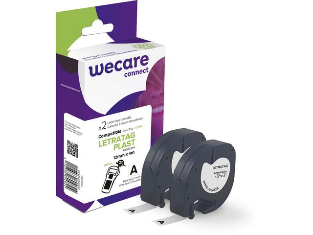 Märkband Wecare plast sv/vi 2p
