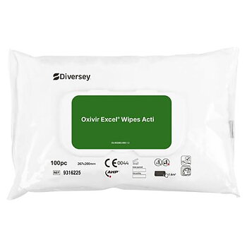 Ytdesinfektionsduk OXIVIR Excel 100/fp