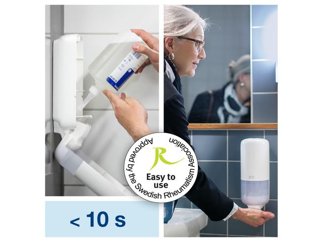 Dispenser TORK S2 Tvål Mini svart
