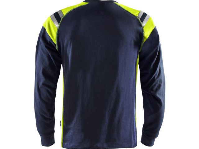 Långärmad T-shirt Flam 7072 Marin XS