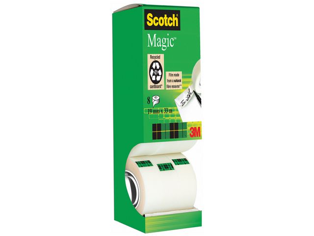 Dokumenttejp SCOTCH 810 19mmx33m 8/fp