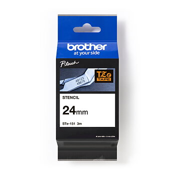 Stenciltape Brother 24mmx3m sv