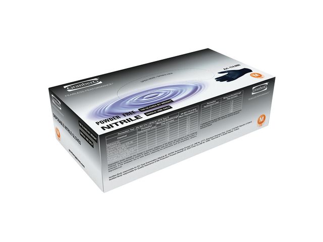 Handske nitril kem sv. s.S 100