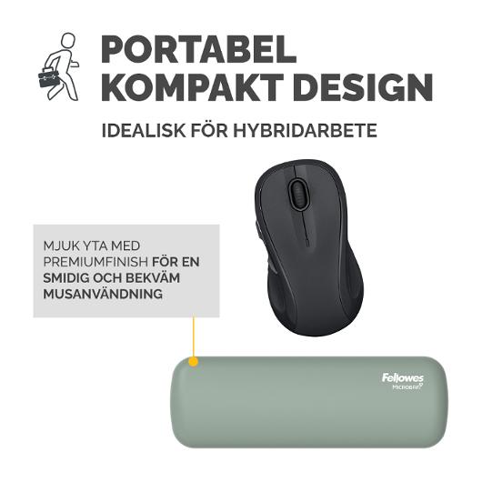 Handledsstöd mus FELLOWES Breyta grön