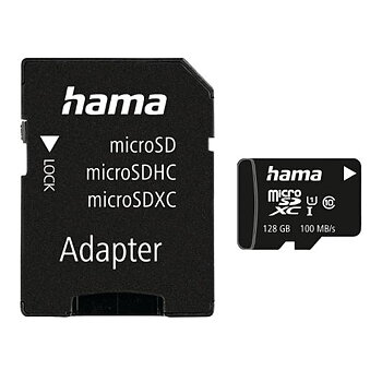 Minneskort HAMA Micro SDHC 128GB CL10