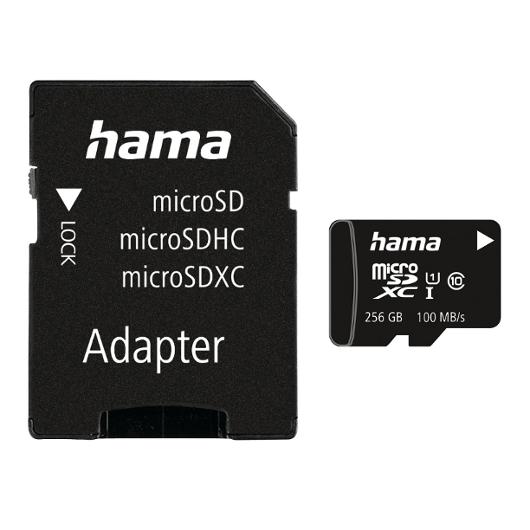 Minneskort HAMA Micro SDHC 256GB CL10
