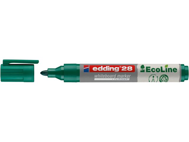 Whiteboardpenna EDDING Eco 28 grön