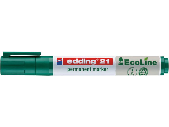 Märkpenna EDDING Ecoline 21 grön