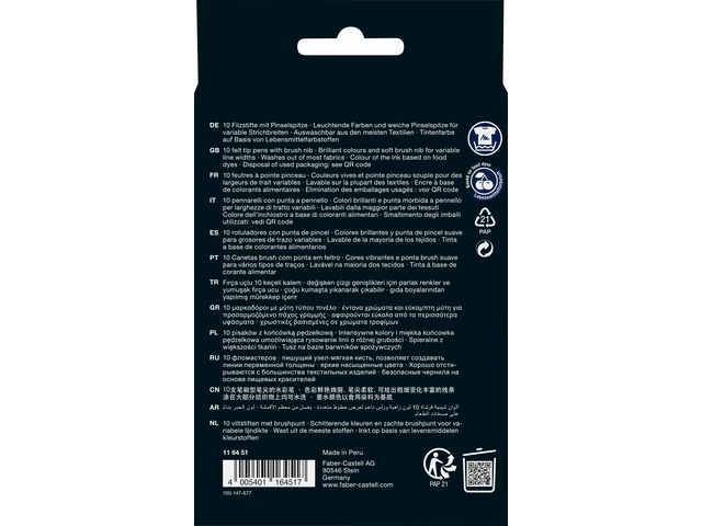 Fiberpenna Black Edition 10/fp