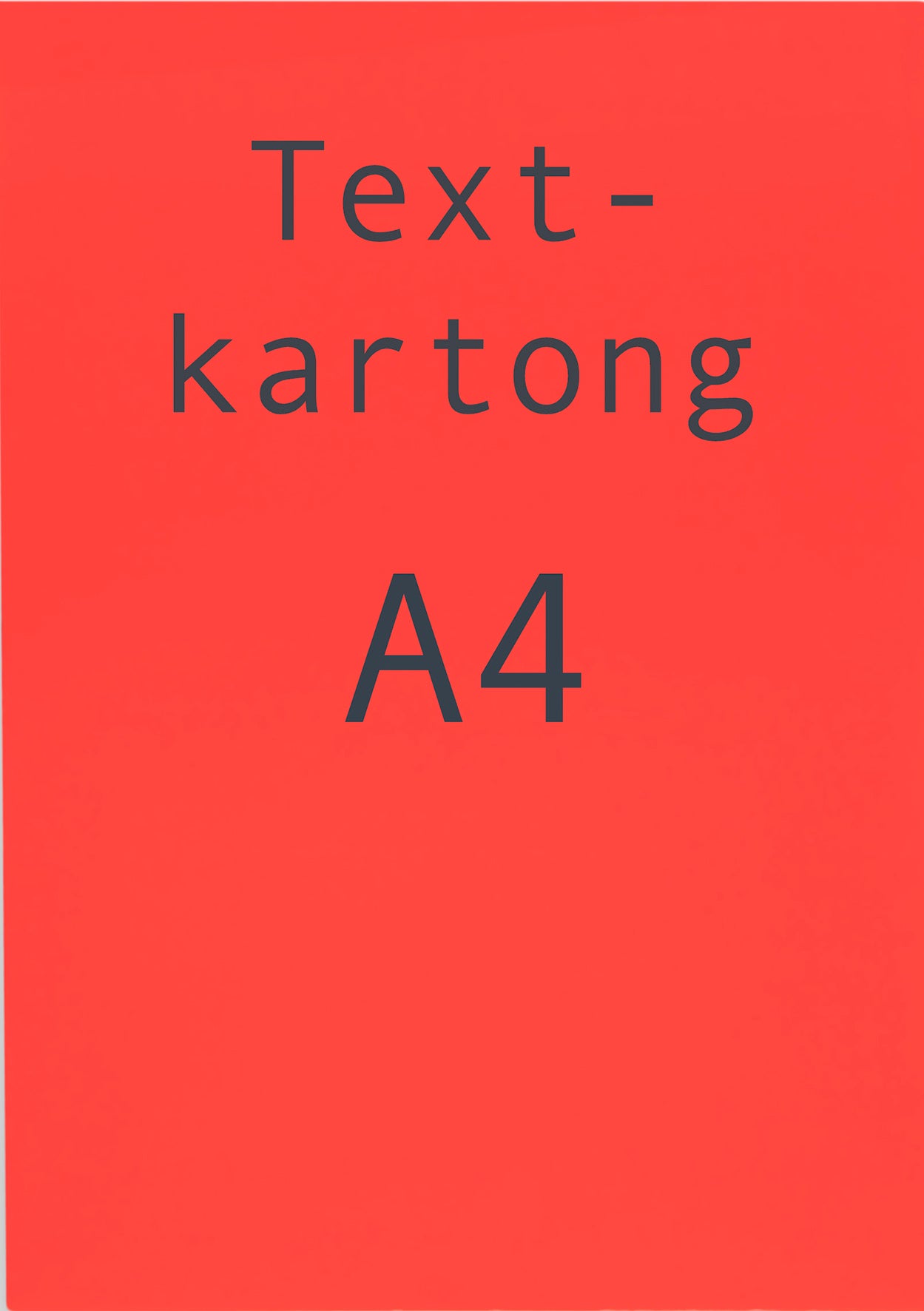 Kartong A4 flour röd 25 st/fp