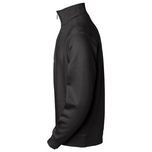 Sweatshirt halfzip SW Stewart svart