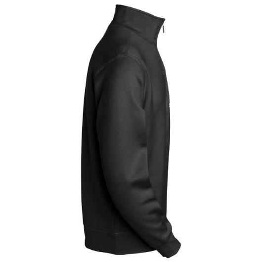 Sweatshirt halfzip SW Stewart svart