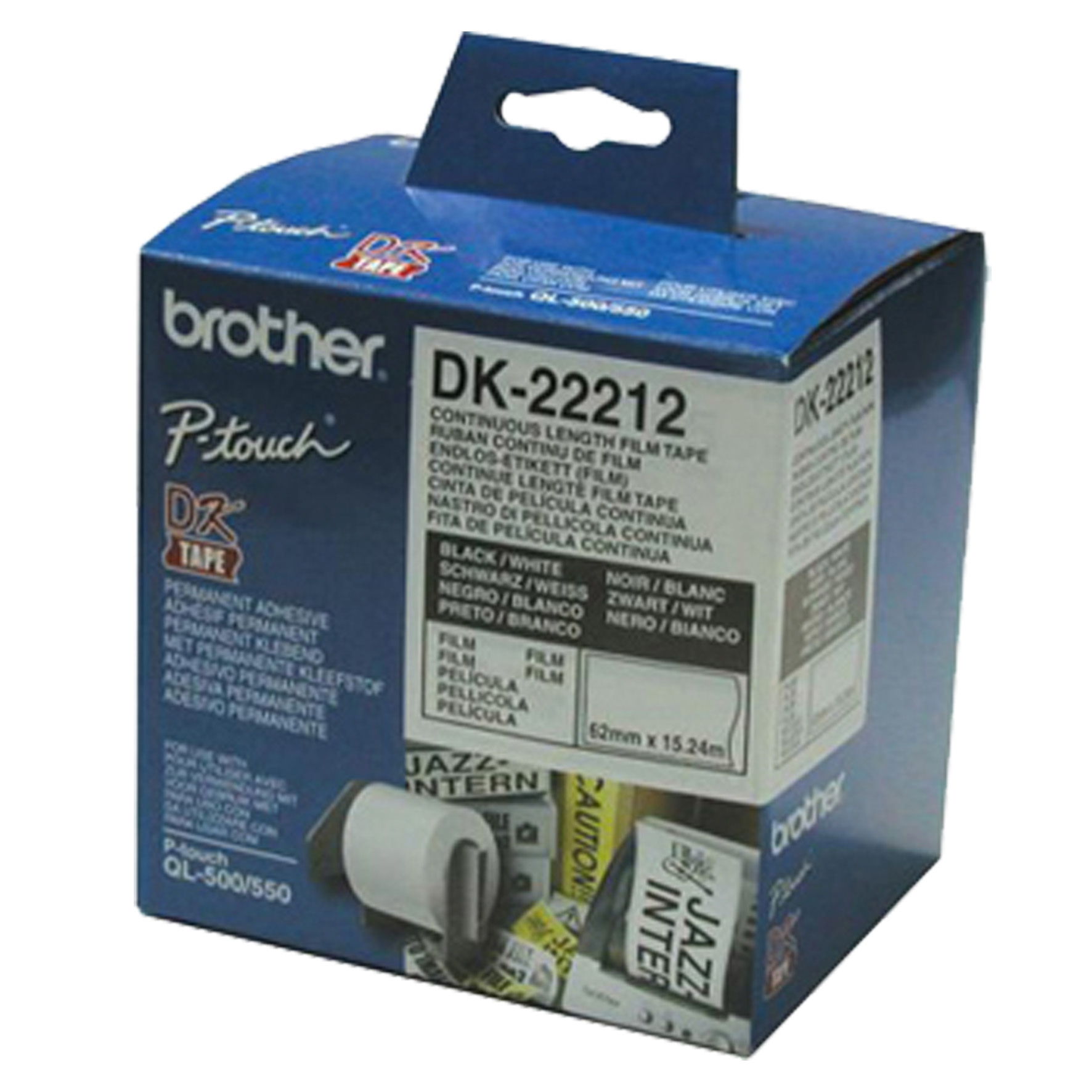 Etikett DK22212 film 15mx62mm