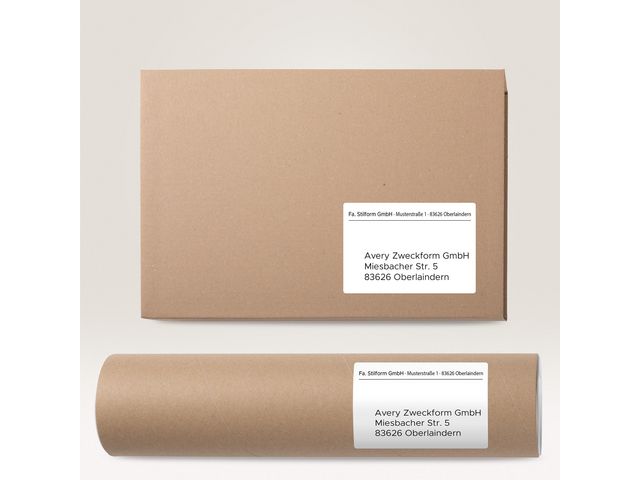 Etikett Avery 101 x 54 mm 220 st/fp