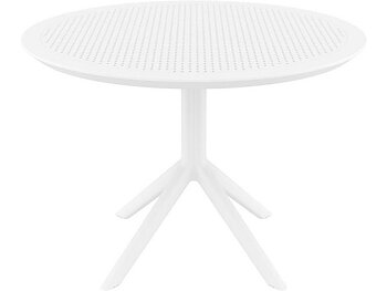 Bord SIESTA Sky runt 105cm vit