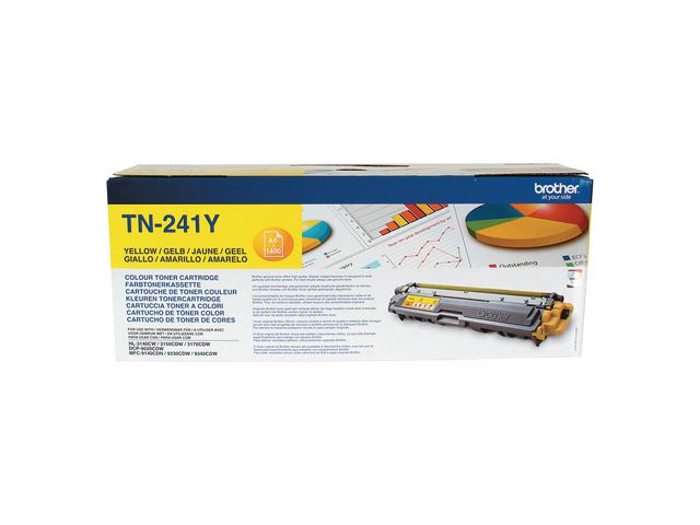 Toner Brother TN241Y  1,4k gul