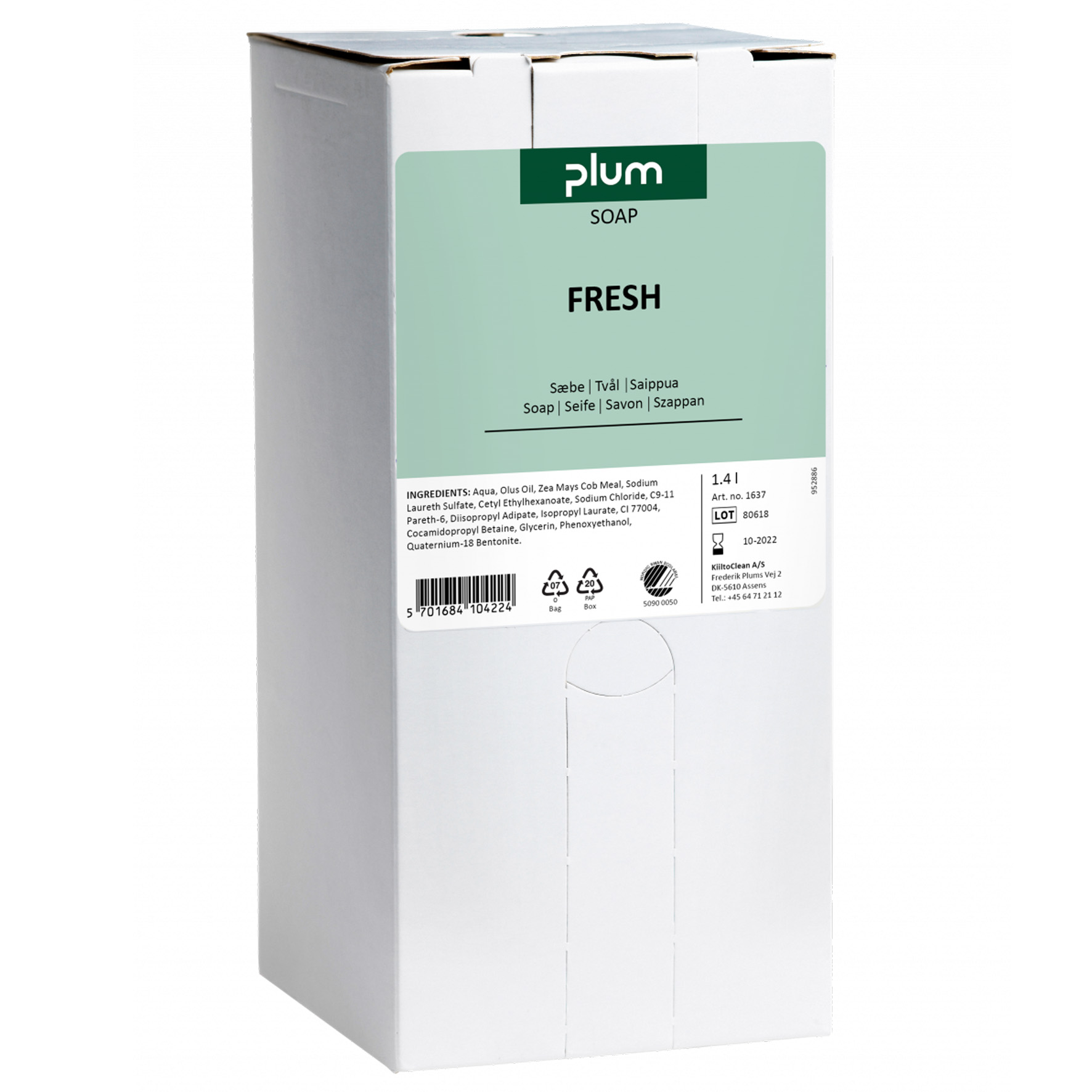 Handtvål Plum Fresh 1,4 liter